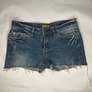 Light/Medium Wash Jean Shorts